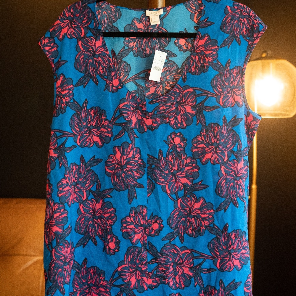 Jcrew sleeveless blouse